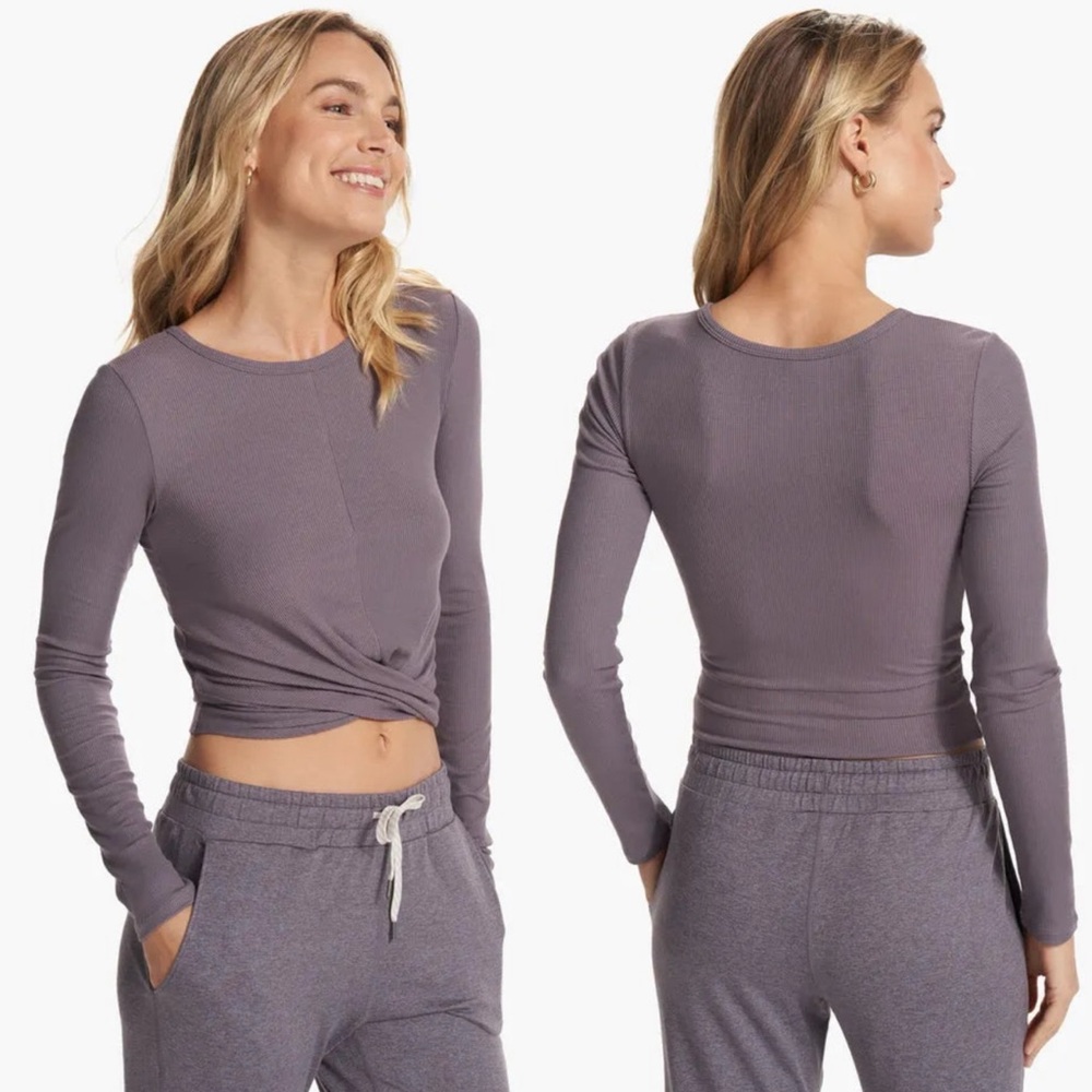 Vuori Cove Twist Long Sleeve Top